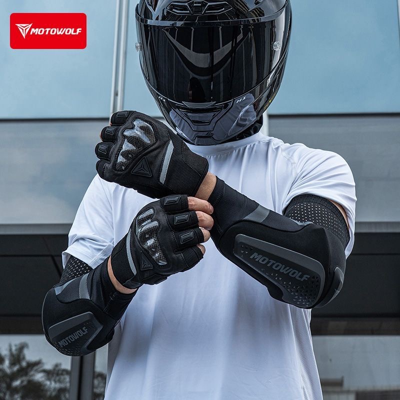 Motorcycle Elbow Protection Pa - Mountain Biking Elbow Pads 评论和价格