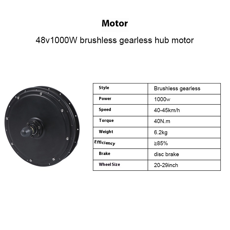 1000W 36V Brushless Copper Rea - Mountain Biking Usa 评论和价格