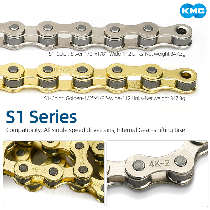 KMC bicycle chain single speed - Mountain Biking Track 评论和价格