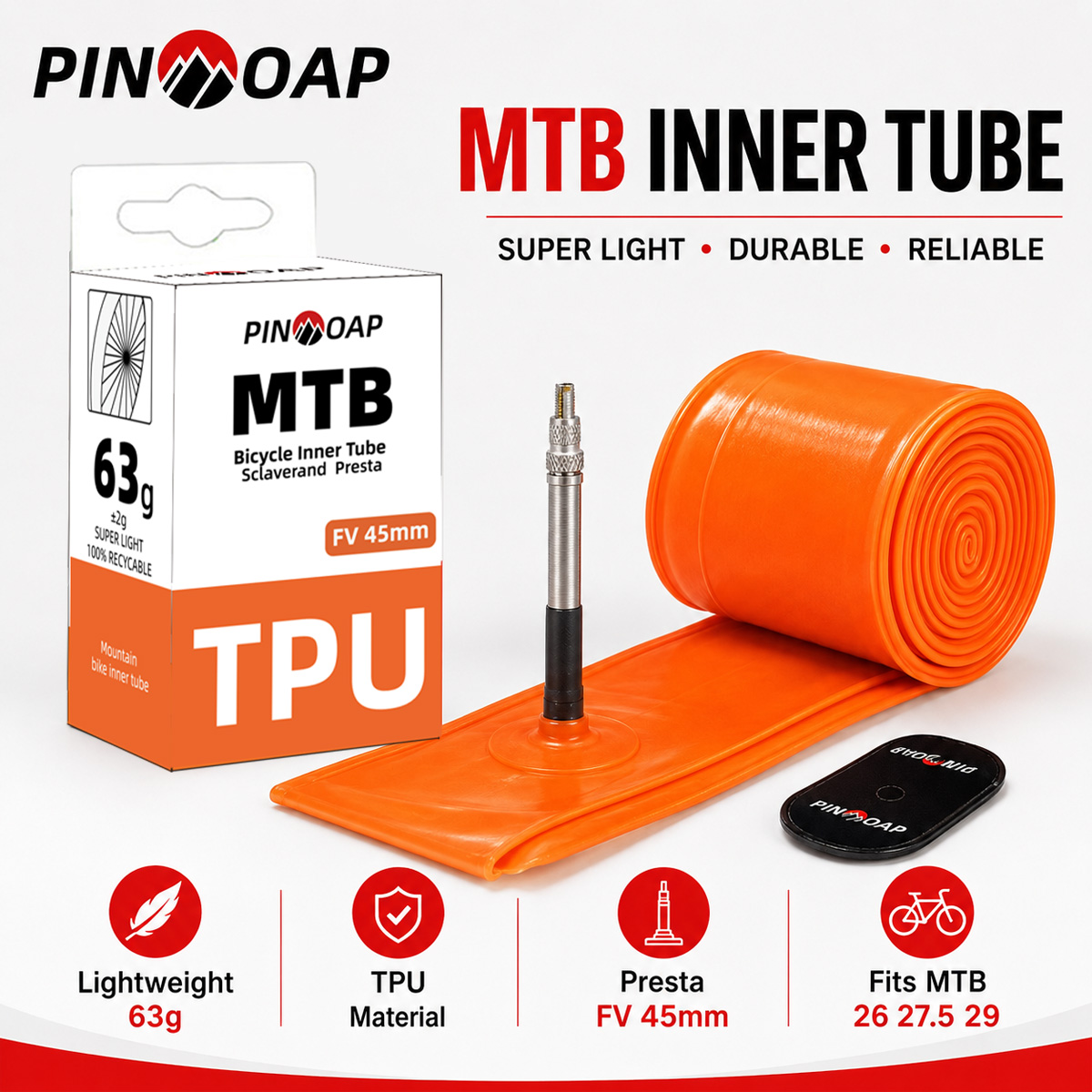 PINMOAP Mtb Inner Tube Mountai - Mountain Biking Trails 评论和价格