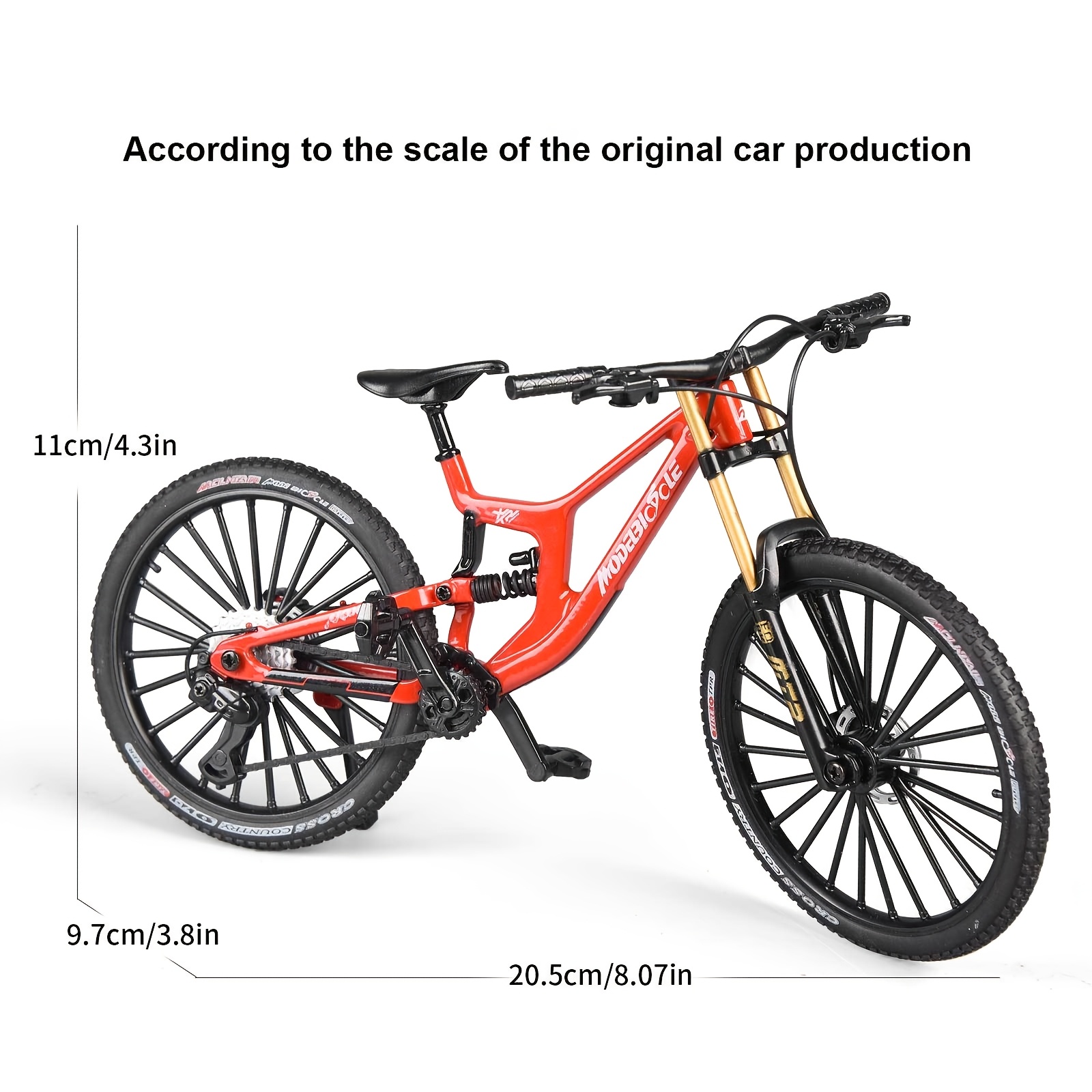 1:8 Scale Mini Alloy Finger Mo - Mountain Biking Usa 评论和价格