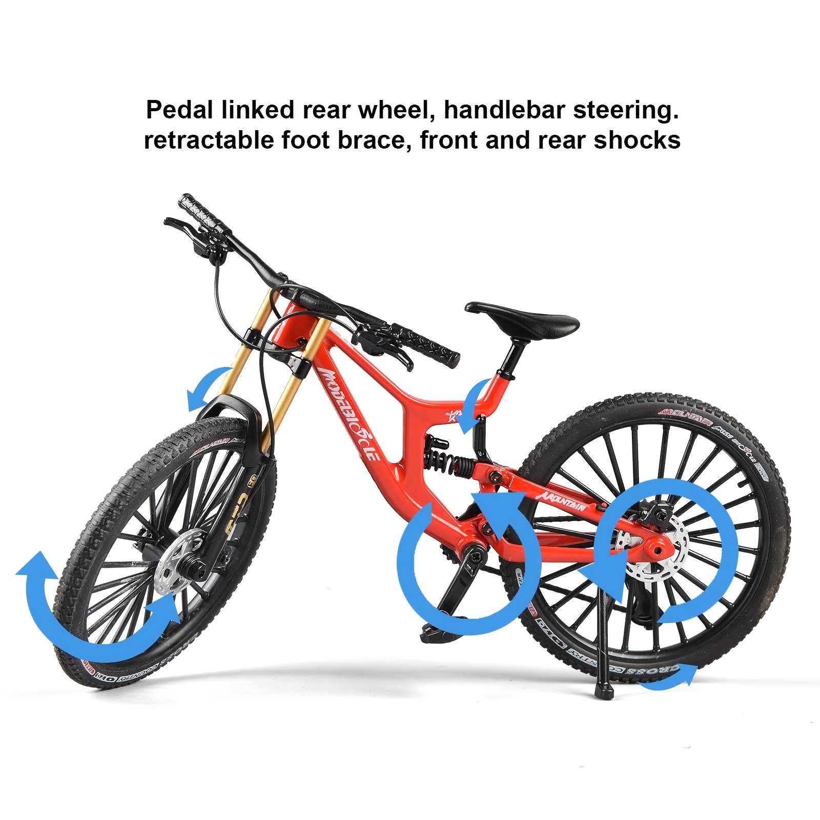1:8 Scale Mini Alloy Finger Mo - Mountain Biking Usa 评论和价格