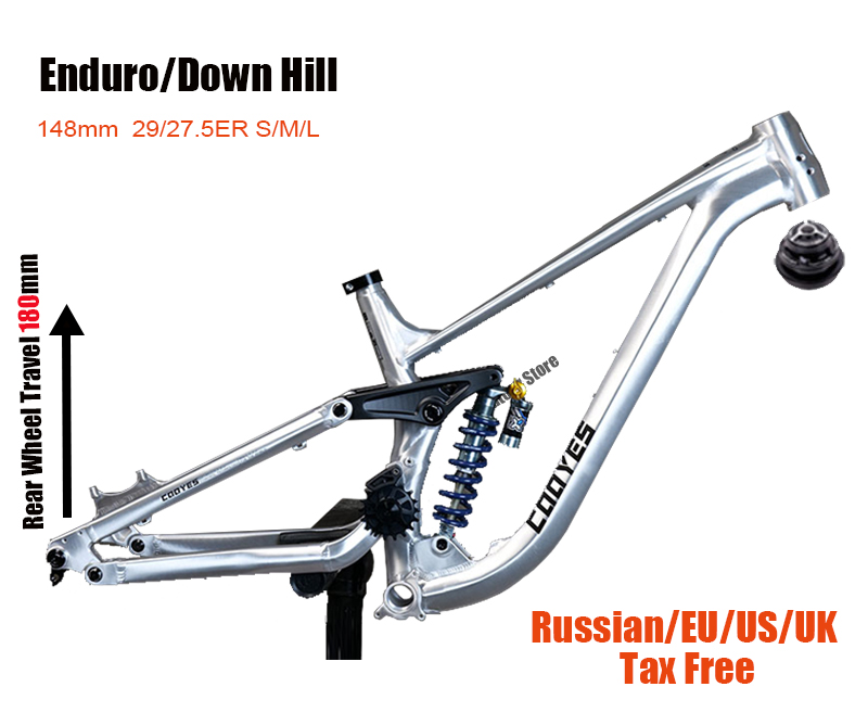 Full Suspension Frame FR/DH/AM - Mountain Biking Track 评论和价格