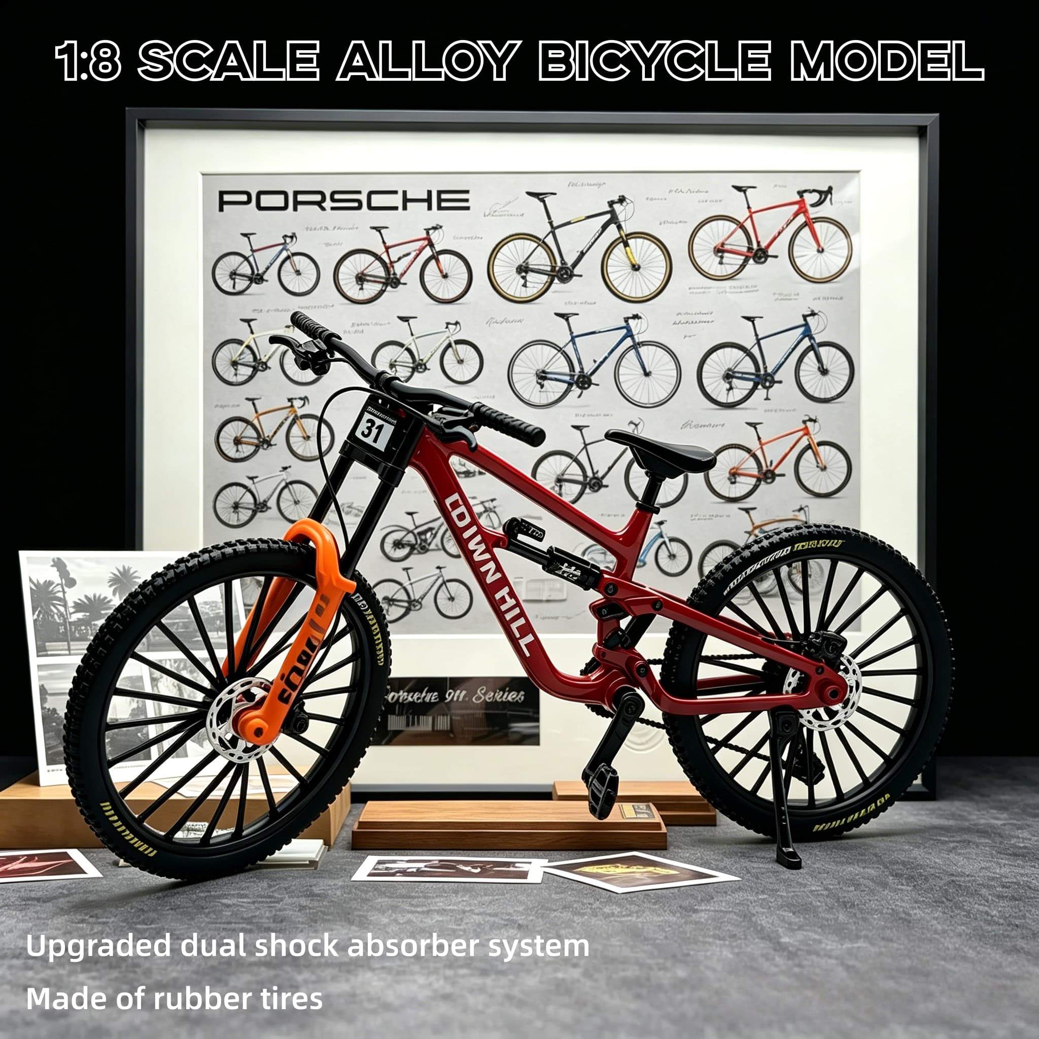 1:8Scale Alloy Downhill Mounta - Mountain Biking Track 评论和价格