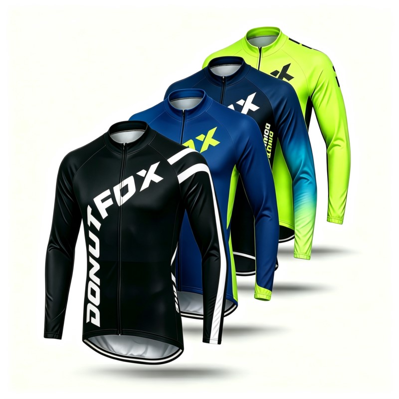 Men Long Sleeve MTB Jersey & C - Mountain Biking Jerseys Men 评论和价格