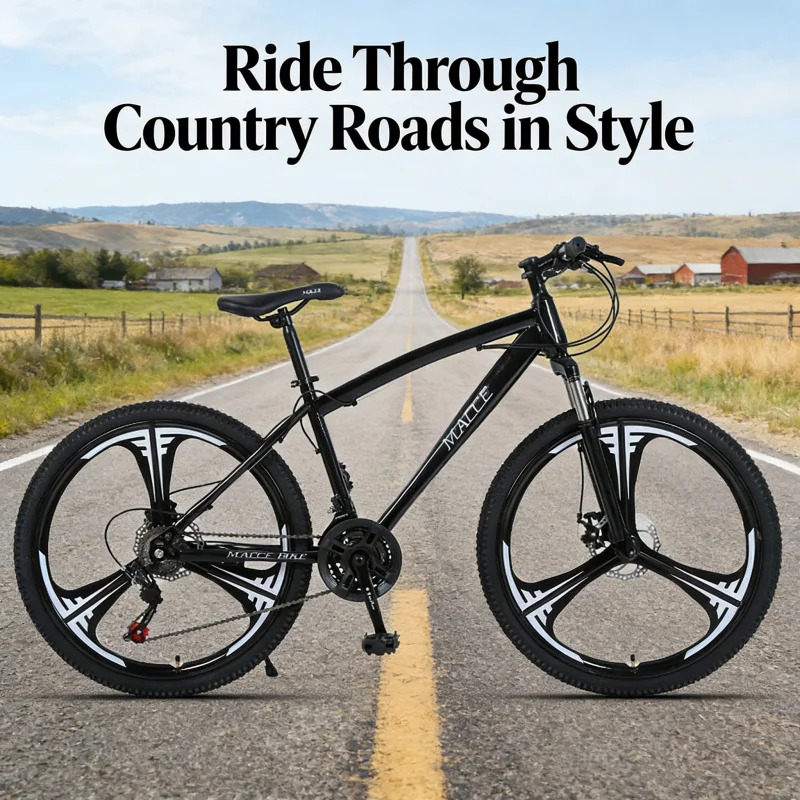 Black 24-inch Three-Knife Moun - Mountain Biking Usa 评论和价格